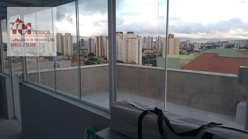 Imagem 26 de 30 de Magnífico Sobrado Alto Padrão 4 Dorms, 200 M² Por R$ 875.000 - Vila Alzira - Santo André/sp - So0606