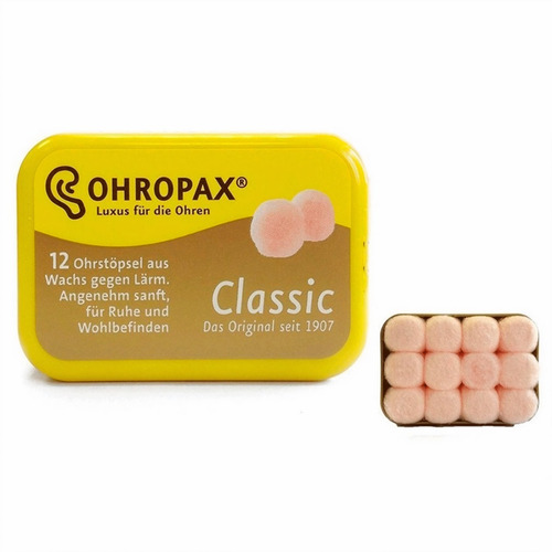 Protetor Auricular Cera Ohropax Dormir Ronco 6 Pares