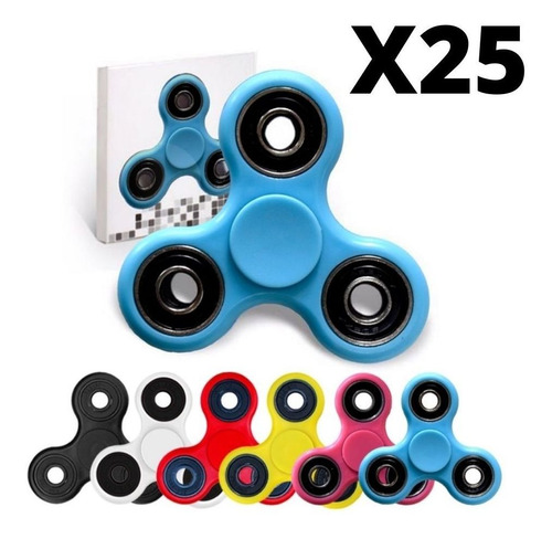 Spinner Juguete Antiestres X25 Colores Surtidos Fs01