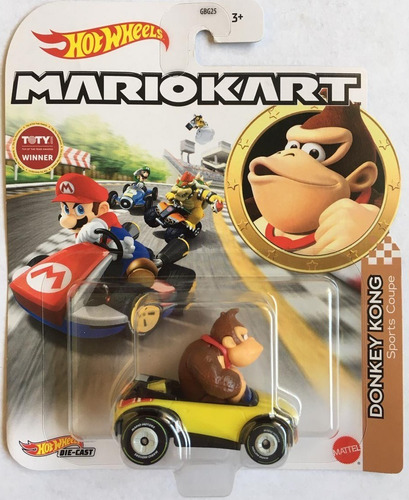 Hot Wheels Mario Kart Donkey Kong (sports Coupe)