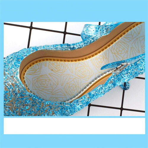 Zapatos Planos De Princesa Elsa Para Niñas Pequeñas
