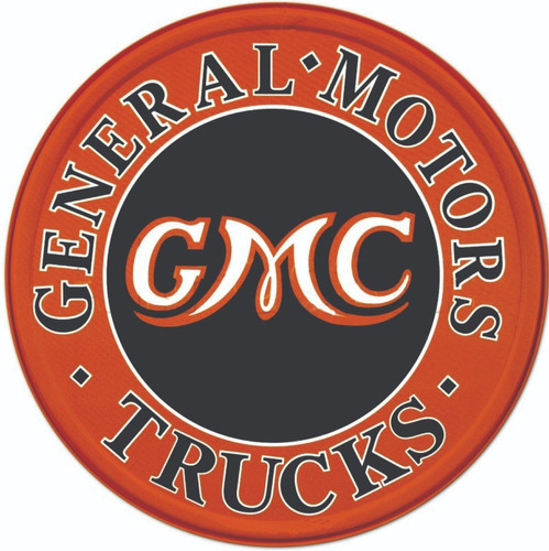 Placa Decorativa Caminhão Chevrolet Gmc Truck General Motors