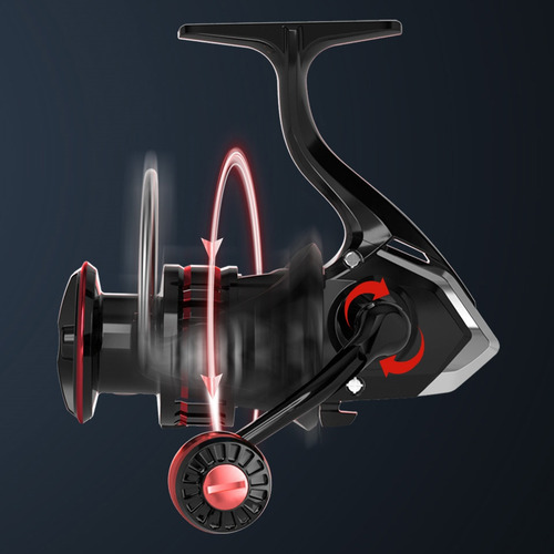 Imagen 10 de 10 de Reel Frontal Caster Black Widow 6006 Variada Mar 6 Rulemanes