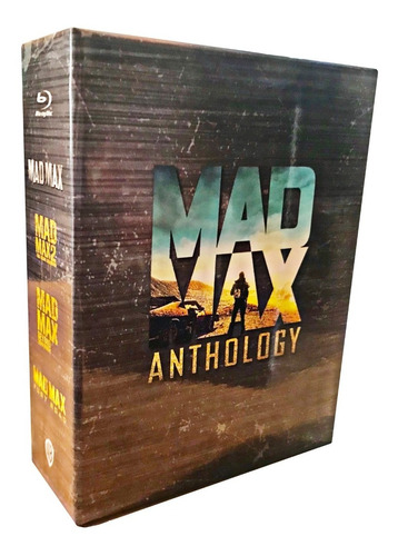 Mad Max Antologia Anthology Coleccion 4 Peliculas Blu-ray