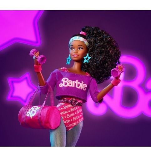 Imagem 3 de 8 de Barbie Rewind 80s Edition Workin' Out 80 Christie Signature