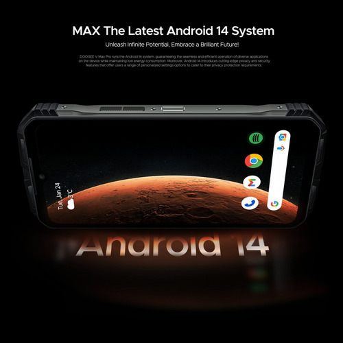 Doogee V Max Pro 22.000 Mah, Gamer, Resistente Y Dual Sim