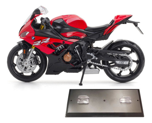 Bmw S1000rr Racing Motorcycle Series Miniature Metal Moto