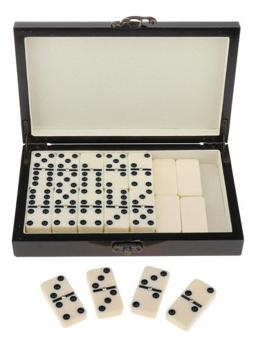 Juego De Dominó Retro 28 Piezas Juego De Mesa Clásico Con