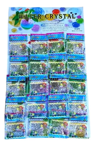 comprar Blister Orbeez Bolitas Biogel Hidrogel Crece Con Agua Lisas