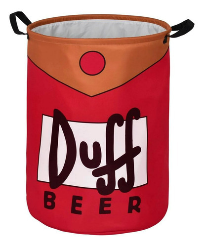 Cesto Organizador Duff Beer The Simpsons Bote Ropa Juguetes