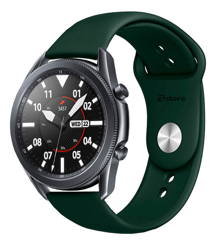 Correa Compatible Con Samsung Galaxy Watch 3 41mm Verde Osc