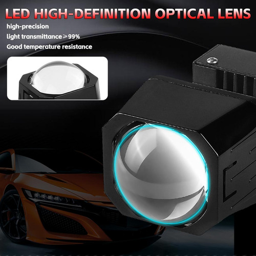 Lentes De Proyector Matrix Bi Led De 1.5 Pulgadas Faro Hi-lo