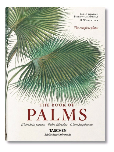 El Libro De Las Palmeras. Walter Lack. Taschen