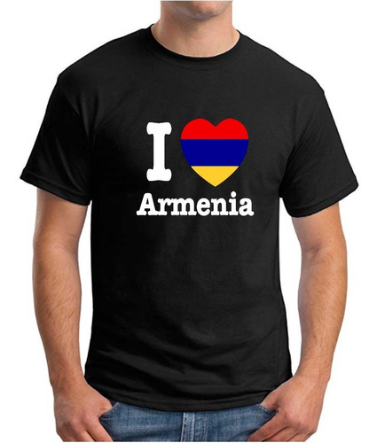 Amo A Armenia. Remera Algodón Premium. Habibis