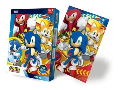 Puzzle Sonic 70 Piezas - Tapimovil