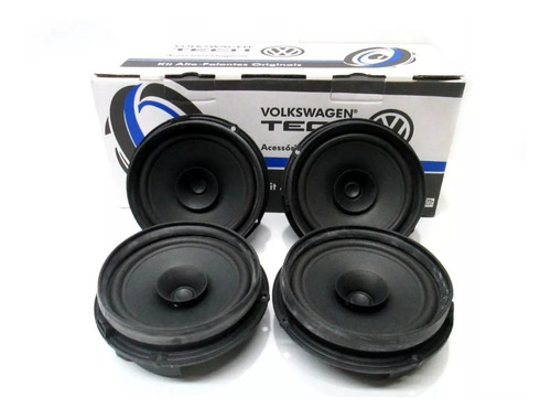 Kit 4 Alto Falantes Originais Volkswagen 6  - Fox E Voyage