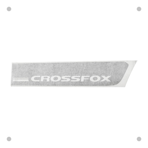 Emblema Faixa Porta Traseira Crossfox 2011 2014 Esquerdo