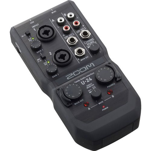 Interfaz de audio Zoom U-24 100V/240V