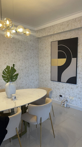 Apartamento En Alquiler Amueblado, Evaristo Morales