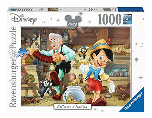 Rompecabezas Ravensburger Disney Pinocchio De 1000 Piezas