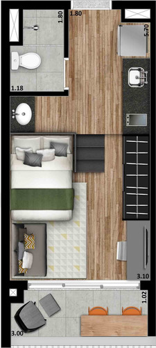 Imagem 23 de 28 de Apartamento - Studio26m - 69311644