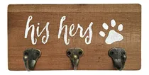 Comprar His Hers Dog Leash Key Holder Para Pared, Key And Dog Leash 