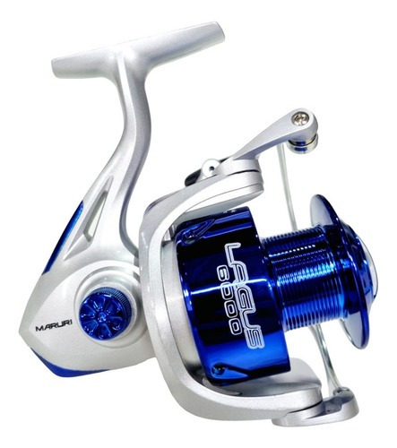 Molinete Maruri Lagus 6000, 4. 7:1 Drag, 5 kg, color azul
