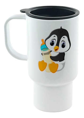 Jarro Termico Pinguino Bebe Con Mamadera