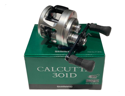 Reel Shimano Calcutta 301d Japones Rotativo Manija Izquierda