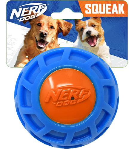 Pelota Nerf Dog Tpr Exo Squeak De 4 Pulgadas -