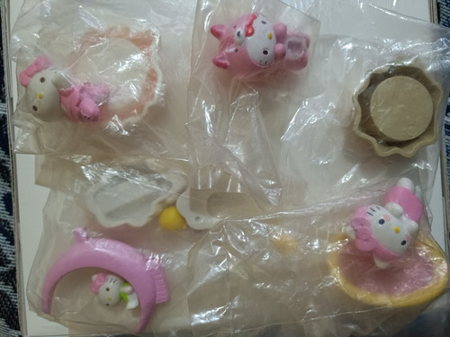 Set De 4 Figuras Hello Kitty Sanrio Originales (Usado)
