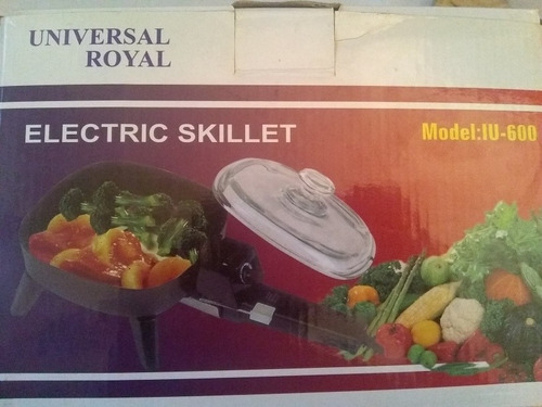 Sarten Electrica Marca Universal Royal Modelo Iu-600