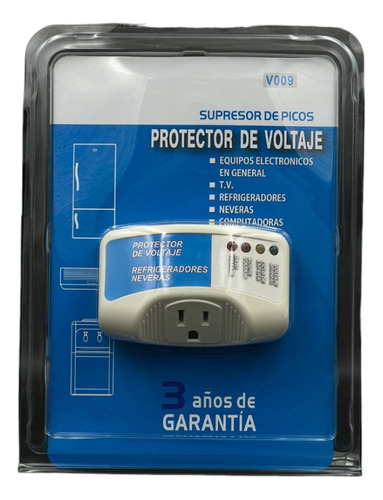 Protector Regulador D Voltaje 110v Para Equipos Electrónicos