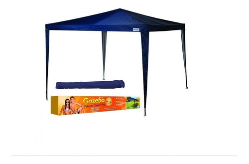 Gazebo Praia 3x3 Oxford Azul - Mor