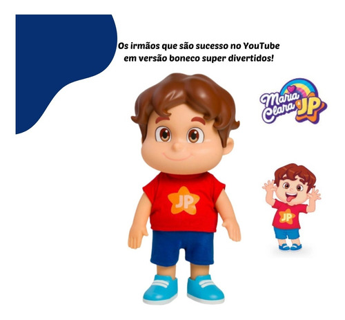 Boneco Jp 27cm Maria Clara E Jp Youtuber Artic Novabrink