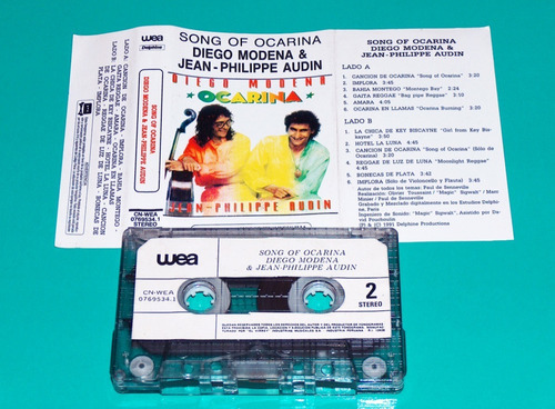 Diego Modena & Jean-philippe Audin - Ocarin Cassette Kct P78 (Usado)