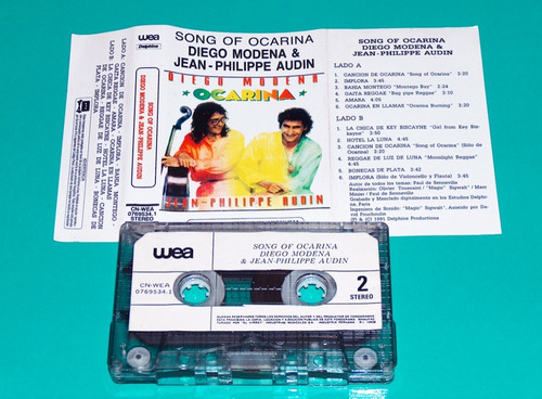 Diego Modena & Jean-philippe Audin - Ocarin Cassette Kct P78