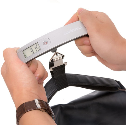 Imagen 8 de 8 de Balanza Digital Luxebell, Para Equipaje, Hasta 50 Kg