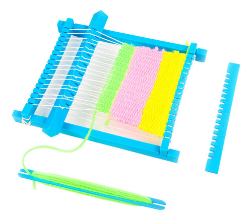 // Kit De Telar Educativo Con Accesorios, Hilo De Tapicería