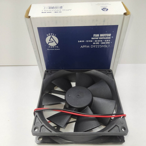 Imagen 3 de 3 de Motor Ventilador Nevera Appli Parts 12v 2.4w 50cfm 0.20a