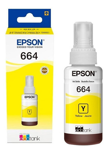 Tinta Epson 664 Botella T664 