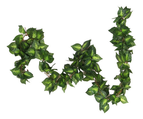 5 Unids Colgante De Pared Artificial Ivy Vine Seda Follaje