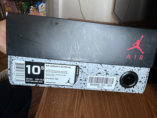 Jordan Retro 4 Alternate 89 - 8 1/2 Mex (Usado)