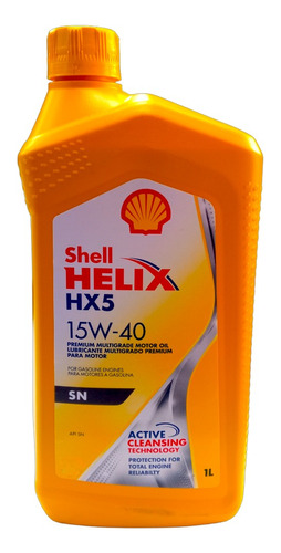 Shell Helix Hx5 Sl 15w40 Mineral
