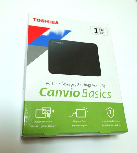 Disco Duro Externo 1tb Toshiba Canvio Usb 3.0 Nuevo