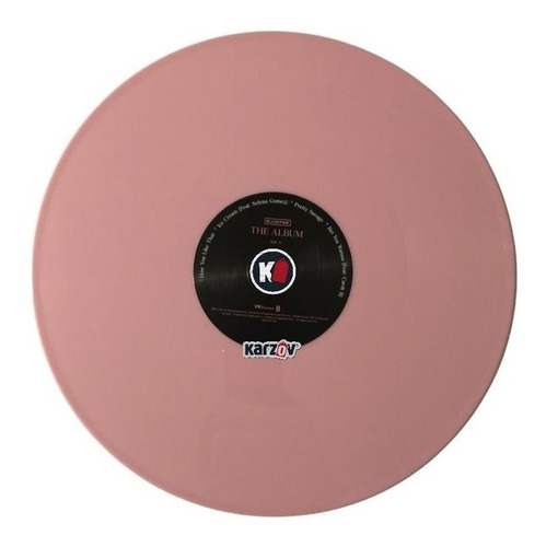 Blackpink The Album Lp Acetato Vinyl / Rosa