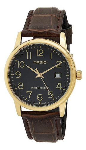 Reloj Análogo Casio Mtp-v002gl Resistente Al Agua Oferta