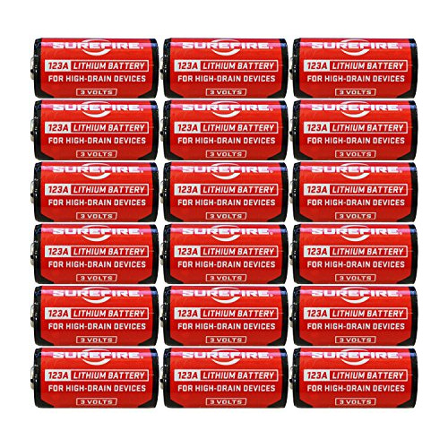 3 X 6 Pack 123a Lithium Batteries