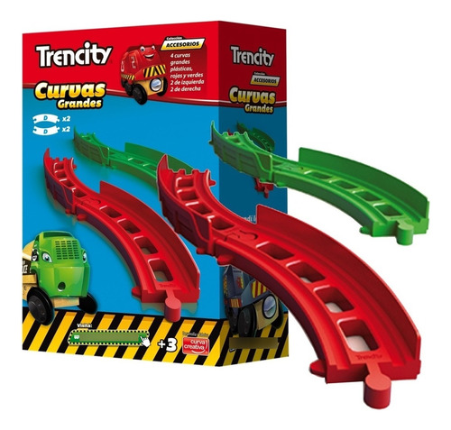 Trencity Accesorios Vias Especiales Rectas Desvio Mundomania