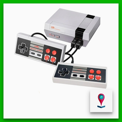 Consola Level Up Retro Nes Av 8 Bits 500 Juegos 2 Joystick